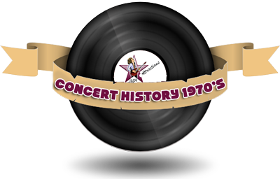Concert History 1970s