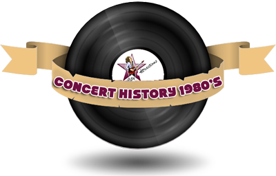 Concert History 1980s